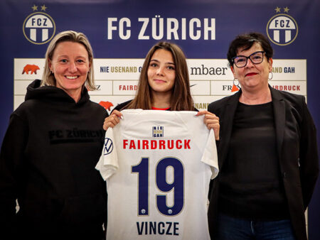 Die FC Zürich Frauen verpflichten Borbála Vincze